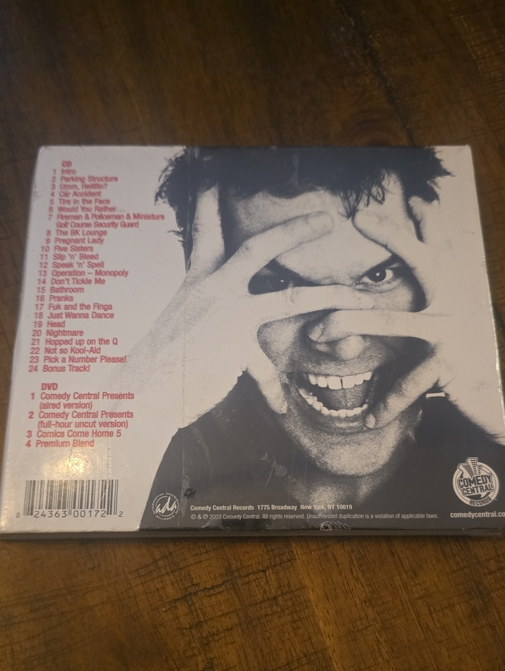 Dane Cook New Harmful If Swallowed CD & DVD Set - Picture 2 of 2